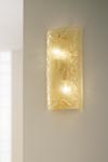Applique longue Dogi en cristal de Murano transparent. Vistosi. Applique longue Dogi en cristal de Murano transparent. Vistosi.