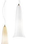 Grande suspension Goto en cristal de Murano blanc. Vistosi. Grande suspension Goto en cristal de Murano blanc. Vistosi.