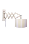 Applique télescopique beige et bois naturel. Waldi Leuchten. Applique télescopique beige et bois naturel. Waldi Leuchten.