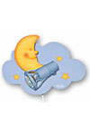 Le nuage des rêves bleu clair applique 1 lumière . Waldi Leuchten. Le nuage des rêves bleu clair applique 1 lumière . Waldi Leuchten.