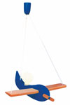 Le planeur bleu foncé suspension. Waldi Leuchten. Le planeur bleu foncé suspension. Waldi Leuchten.