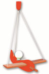 Le planeur rouge suspension. Waldi Leuchten. Le planeur rouge suspension. Waldi Leuchten.