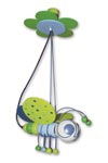 Libellule bleu et vert suspension. Waldi Leuchten. Libellule bleu et vert suspension. Waldi Leuchten.