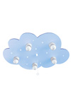 Plafonnier nuage bleu à 10 petit points lumineux LED. Waldi Leuchten. Plafonnier nuage bleu à 10 petit points lumineux LED. Waldi Leuchten.
