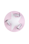 Plafonnier 3 spots orientables motif Etoile. Waldi Leuchten. Plafonnier 3 spots orientables motif Etoile. Waldi Leuchten.