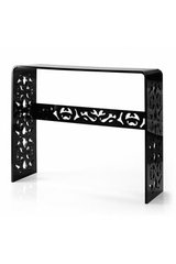 Console Grand soir dentelle noire. Acrila. Console Grand soir dentelle noire. Acrila.