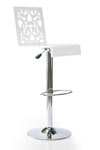 Tabouret altuglas blanc Grand Soir. Acrila. 