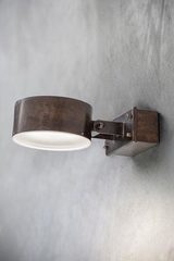 Acelum adjustable outdoor wall light in aged brass. Aldo Bernardi. Acelum adjustable outdoor wall light in aged brass. Aldo Bernardi.