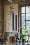 Tubo 28 hammered aluminium tube pendant. Aldo Bernardi. 