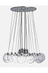 Orchestra suspension 16 boules et 4 ampoules. Aprodis. 