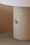 Sand table lamp in grey terrazzo. Aromas. 
