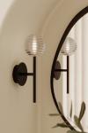Doul golden bathroom wall light. Aromas. 