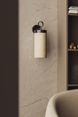 Wall lamp in natural linen Nooi. Aromas. 