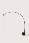 Large black floor lamp Hinoo. Aromas. 