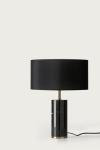 Lampe de table classique en marbre noir Cand. Aromas. 