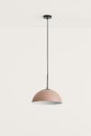 Powder pink metal pendant lamp Beta. Aromas. 