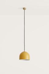 Suspension cloche couleur moutarde Alpha. Aromas. Suspension cloche couleur moutarde Alpha. Aromas.