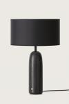 Schin black table lamp in marble. Aromas. 