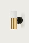 Lind wall lamp in gold-plated metal. Aromas. 