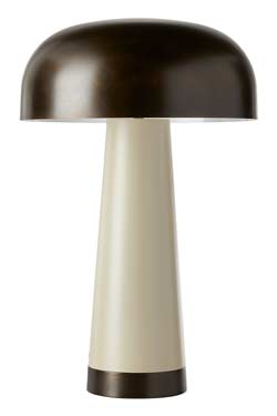 Lampe de table champignon Williams. Arteriors. 