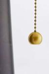 Grande lampe de table classique en marbre noir Sidney. Arteriors. 