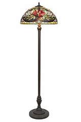 Coquelicot Lampadaire style Tiffany. Artistar. Coquelicot Lampadaire style Tiffany. Artistar.