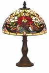 Coquelicot Lampe style Tiffany 38cm. Artistar. 