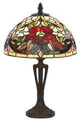 Coquelicot Lampe style Tiffany 40cm. Artistar. Coquelicot Lampe style Tiffany 40cm. Artistar.