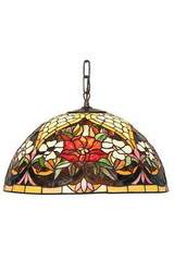 Coquelicot Suspension style Tiffany 40cm. Artistar. Coquelicot Suspension style Tiffany 40cm. Artistar.