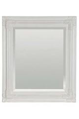 Époque miroir en bois laqué blanc . Artistar. Époque miroir en bois laqué blanc . Artistar.