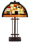 Klimt lampe en verre en style Tiffany. Artistar. 
