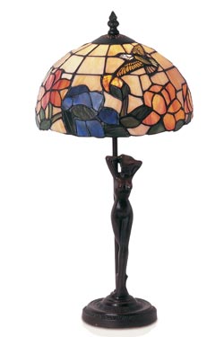 Lampe de table Tiffany colibri. Artistar. 