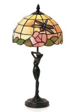 Lampe de table Tiffany libellule. Artistar. 