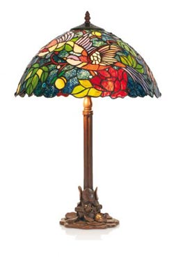 Lampe de table Tiffany mosaïque d