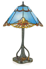 Lampe de table Tiffany tronc mêlé. Artistar. Lampe de table Tiffany tronc mêlé. Artistar.