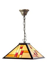 Suspension Tiffany art déco 40cm. Artistar. Suspension Tiffany art déco 40cm. Artistar.
