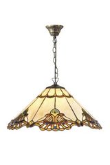 Suspension Tiffany 3 lumières. Artistar. Suspension Tiffany 3 lumières. Artistar.