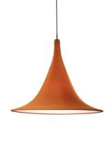 Cabana suspension forme trompette orange 60cm. Arturo Alvarez. Cabana suspension forme trompette orange 60cm. Arturo Alvarez.