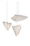 Ballet white chandelier 3 lights. Arturo Alvarez. 