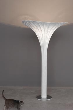 Africa design floor lamp, plant shape. Arturo Alvarez. 