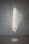 Lampadaire voile blanche Clara. Arturo Alvarez. 