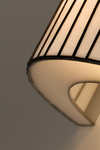 Wall lamp in black and white glass. Arturo Alvarez. 