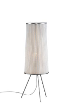 Ura white contemporary table lamp. Arturo Alvarez. 