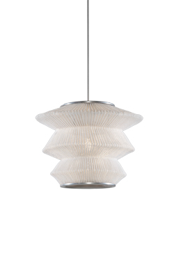 Ura 3 white lampion pendant lamp. Arturo Alvarez. 