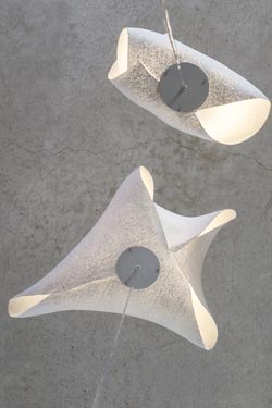 Ballet lustre blanc 3 lumières. Arturo Alvarez. 