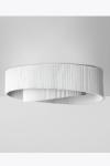 Plafonnier rond blanc Anel. Arturo Alvarez. 