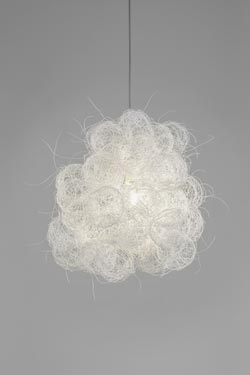 Blum white cloud pendant. Arturo Alvarez. 