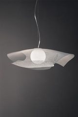 Mytilus large pendant lamp with integrated LED module. Arturo Alvarez. 