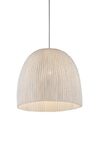 Onn white dome pendant light 36cm. Arturo Alvarez. 