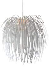 Tina White Polypropylene Stripe Pendant. Arturo Alvarez. Tina White Polypropylene Stripe Pendant. Arturo Alvarez.